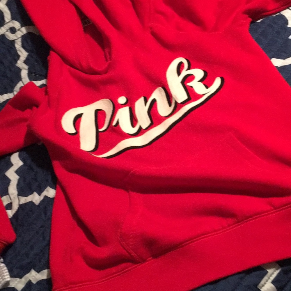 Pink VS hoodie
